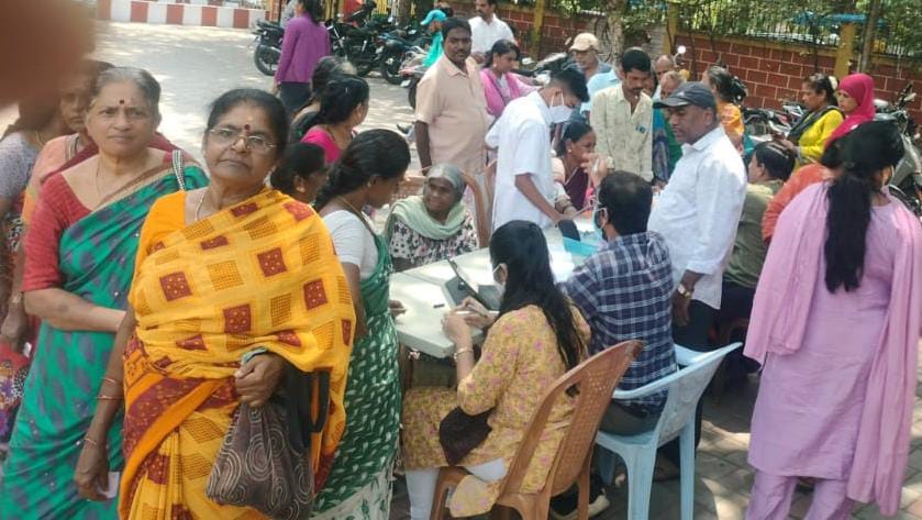 Oorja Social Foundation free medical camp providing health checkups to the community